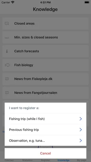 Fangstjournalen screenshot 4