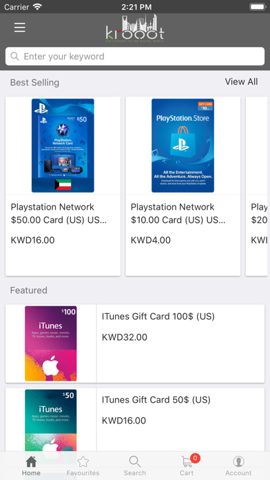 Screenshot #1 pour Krooot.com - Digital Keys