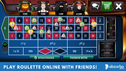 Roulette Live Casino Screenshot