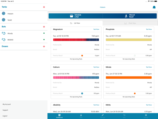 Screenshot #4 pour ReefKinetics Cloud Controller