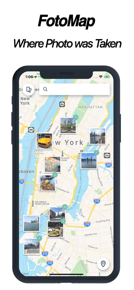 相册地图 - 找到照片的足迹