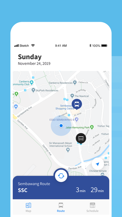 Screenshot #1 pour ALPS Shuttle Bus