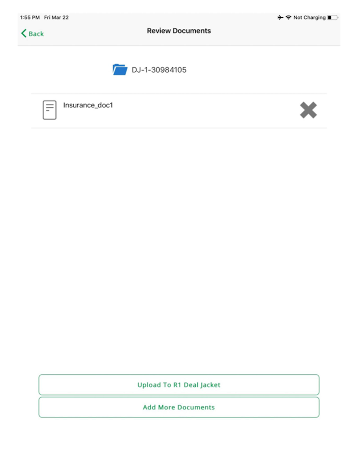 RouteOne Document Capture