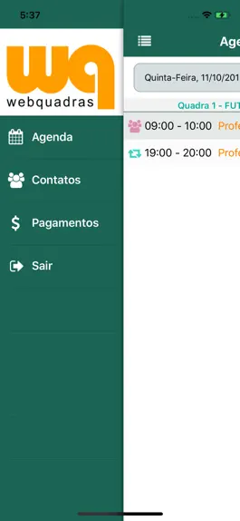 Game screenshot WebQuadras apk