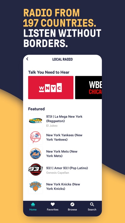 TuneIn - NFL, NBA & News Radio screenshot-3