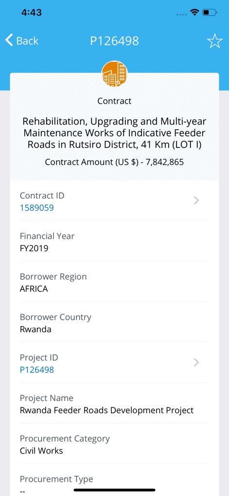 World Bank Project Procurement - Business App | MWM