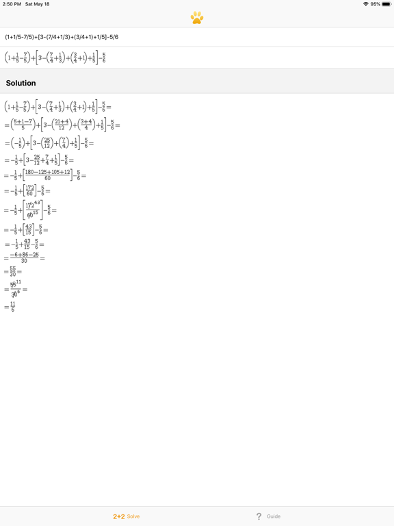 Screenshot #4 pour Solve Expressions
