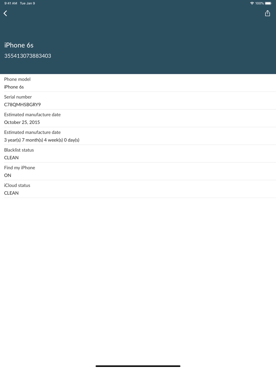 iPad screenshot
