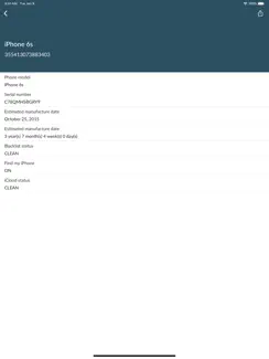 IMEI Checker Blacklist Phone iPad image 2