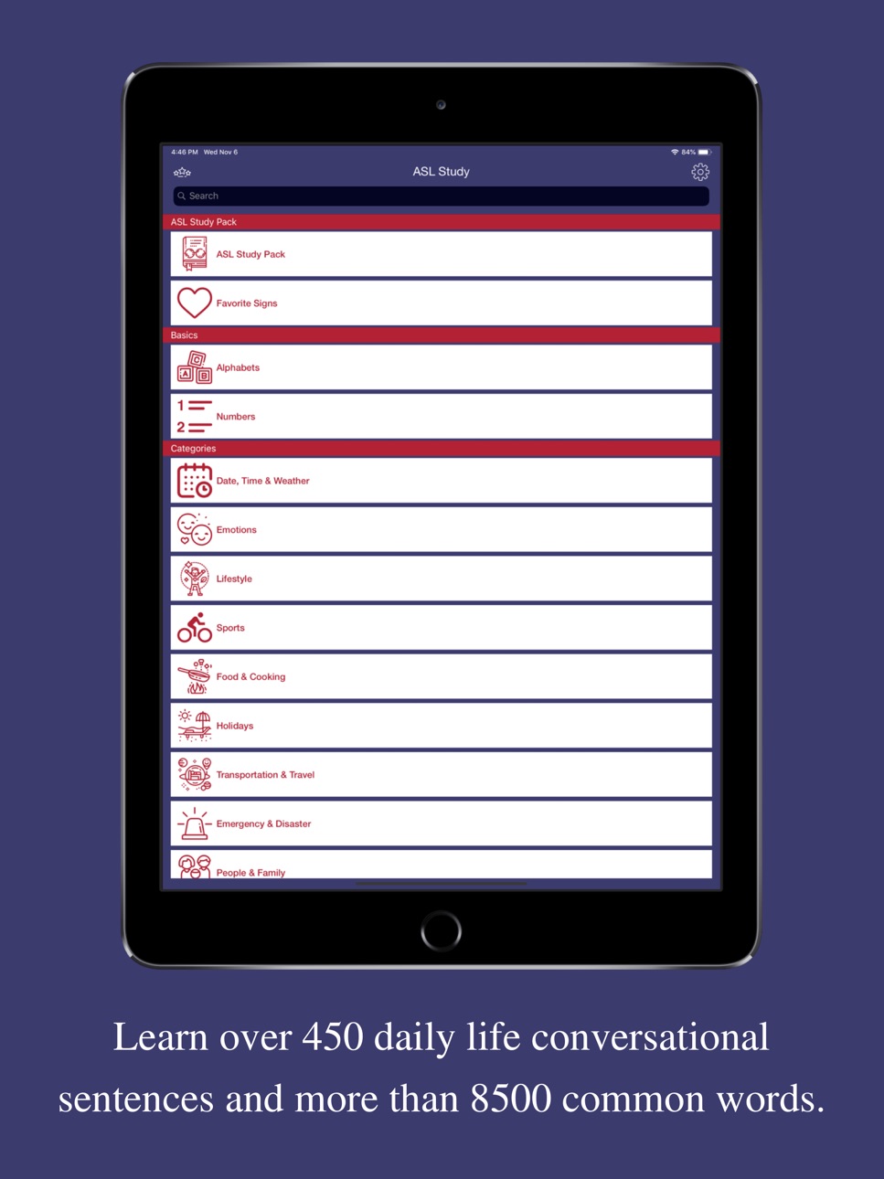 iPad screenshot