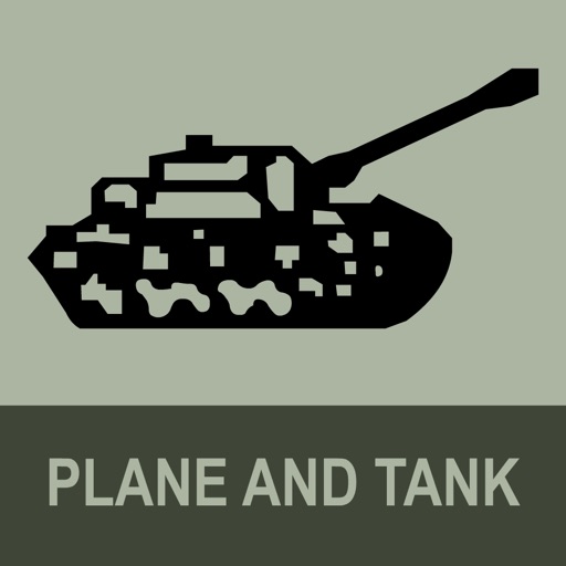 Plane and tank LCD Game icon