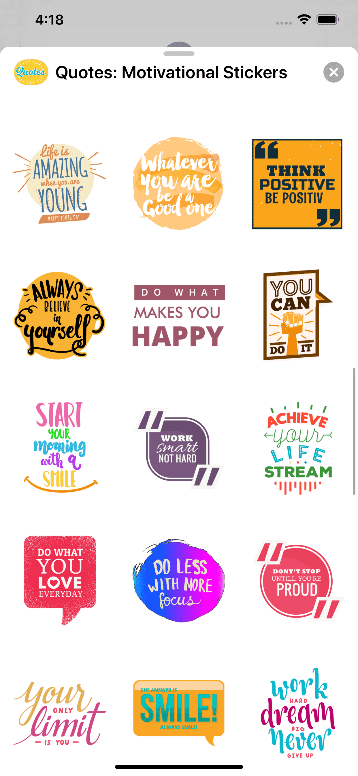 Quotes: Motivational Stickers