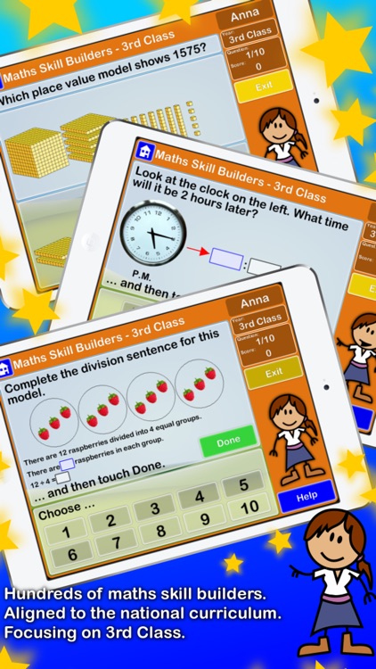 Maths Skill Builders 3rd Class