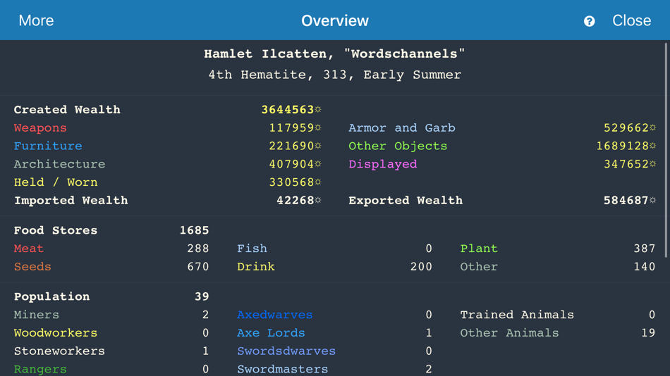 #5. Dwarf Fortress Remote (iOS) 来自: mifki Limited