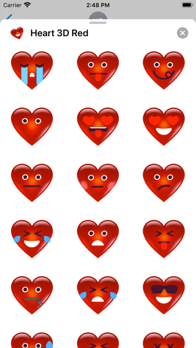 Screenshot #2 pour 3D Heart San Valentine’s Day