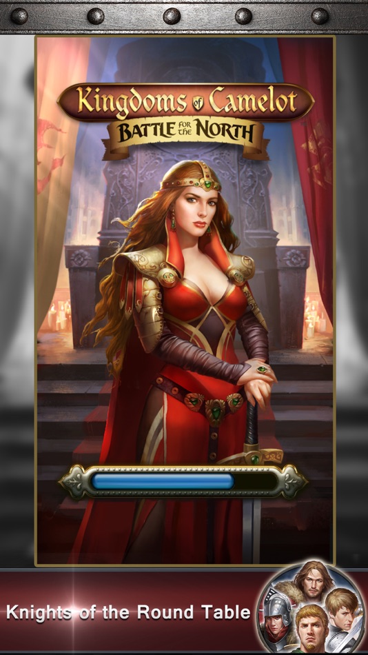 #1. Kingdoms of Camelot: Battle (iOS) Podle: Deca Games EOOD