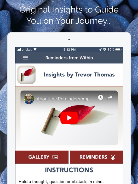 Reminders from Within