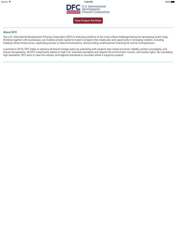 Screenshot #4 pour DFC Portfolio