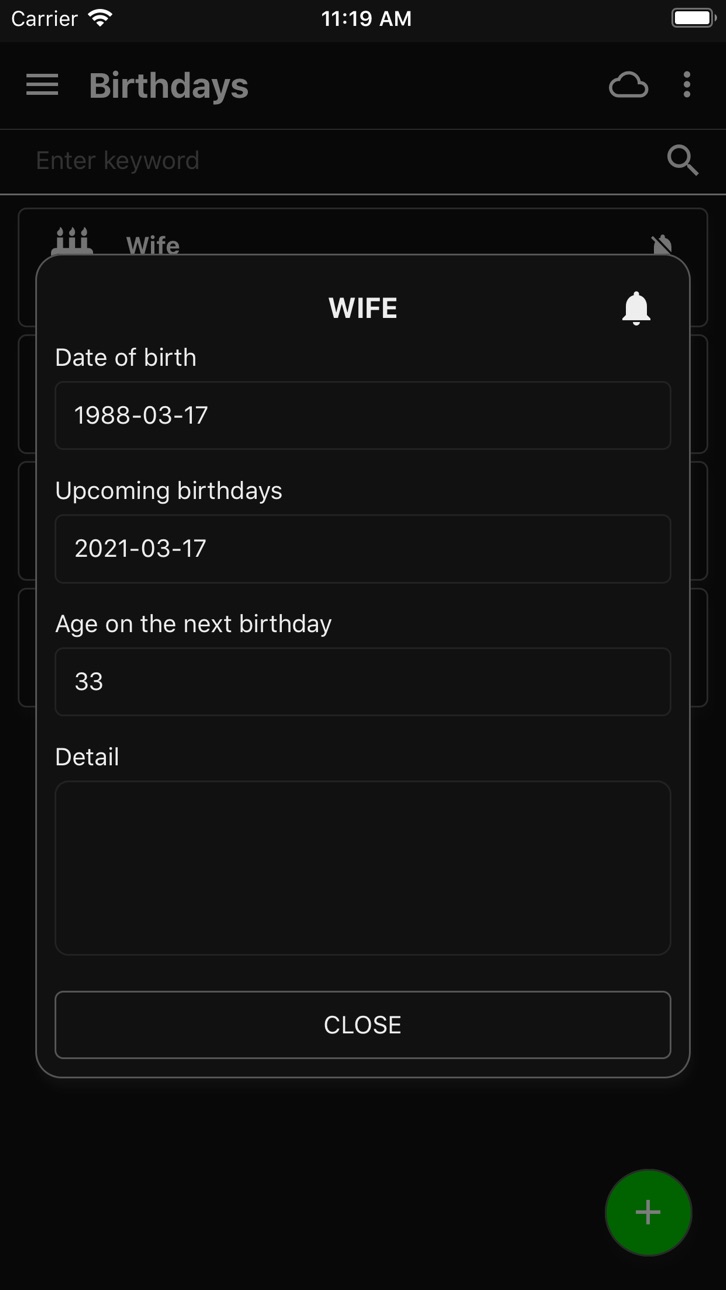 iPhone screenshot
