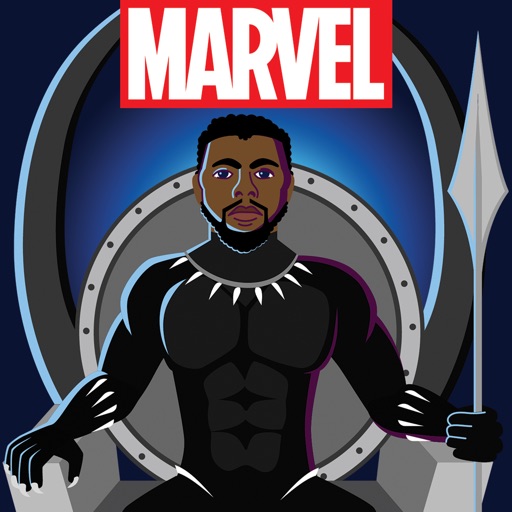Marvel Stickers: Black Panther icon