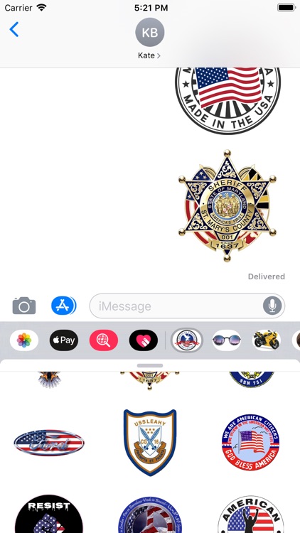 Stickers For Symbols USA