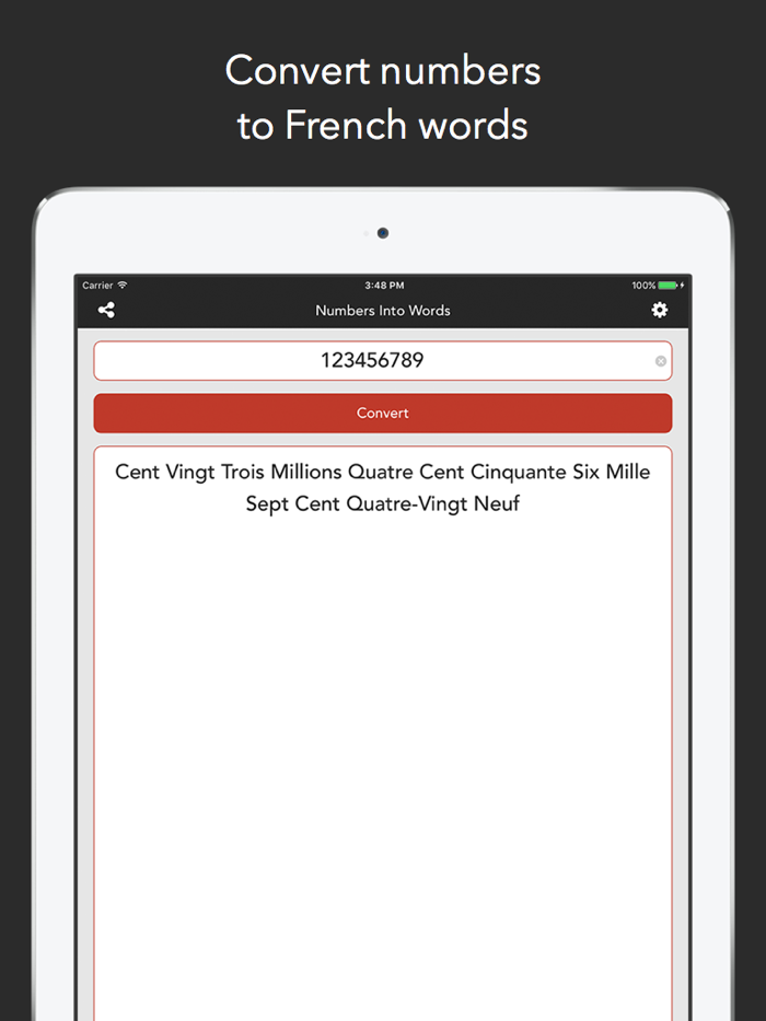 NIW - Numbers Into Words