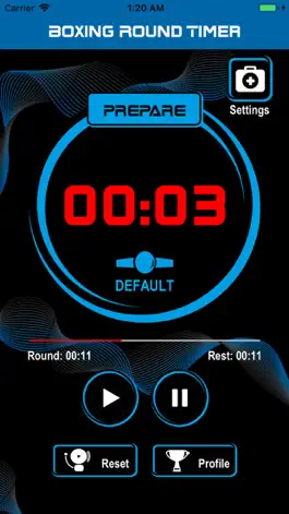 Game screenshot [BRT] Boxing Round Timer apk