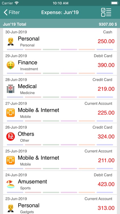 iMoney : My Money Manager