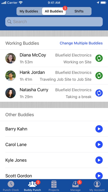 Hawk-I GPS Punch Clock