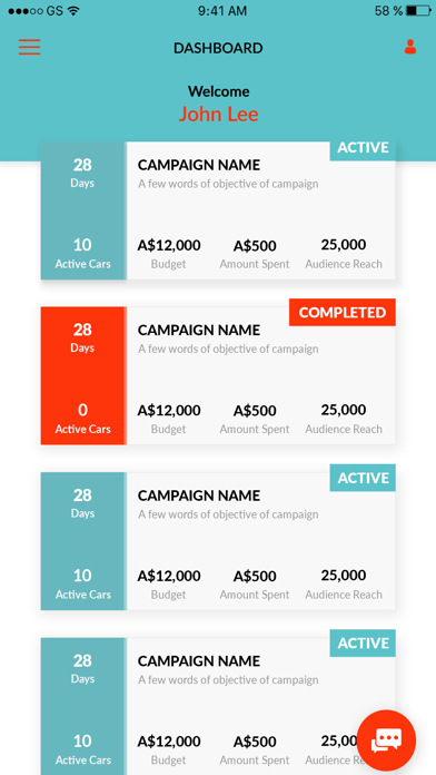 App screenshot