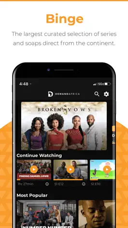 Game screenshot Demand Africa - TV & Movies apk