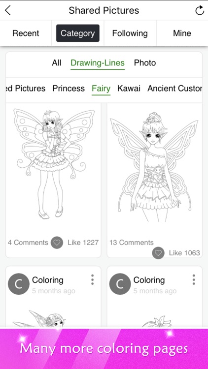 Princess Coloring Book Show screenshot-3
