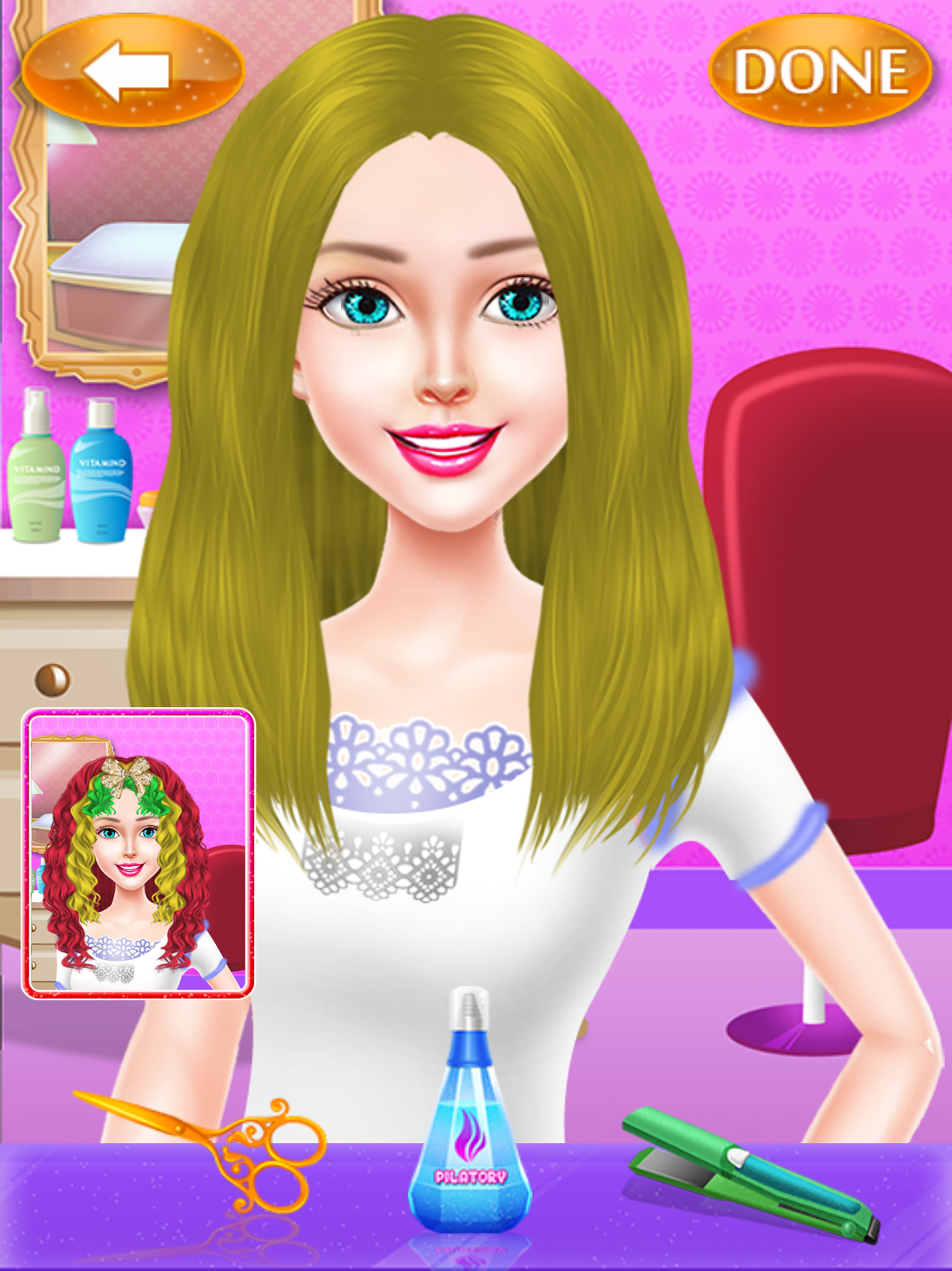 Fashion Hair Salon - Cool Game screenshot 13