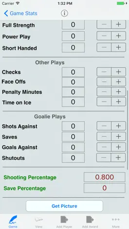 Game screenshot Hockey Player Tracker Logbook apk