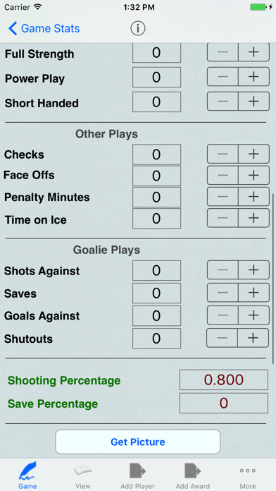 Screenshot #2 pour Hockey Player Tracker Logbook