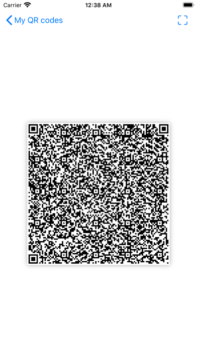 Screenshot #1 pour QR Peek