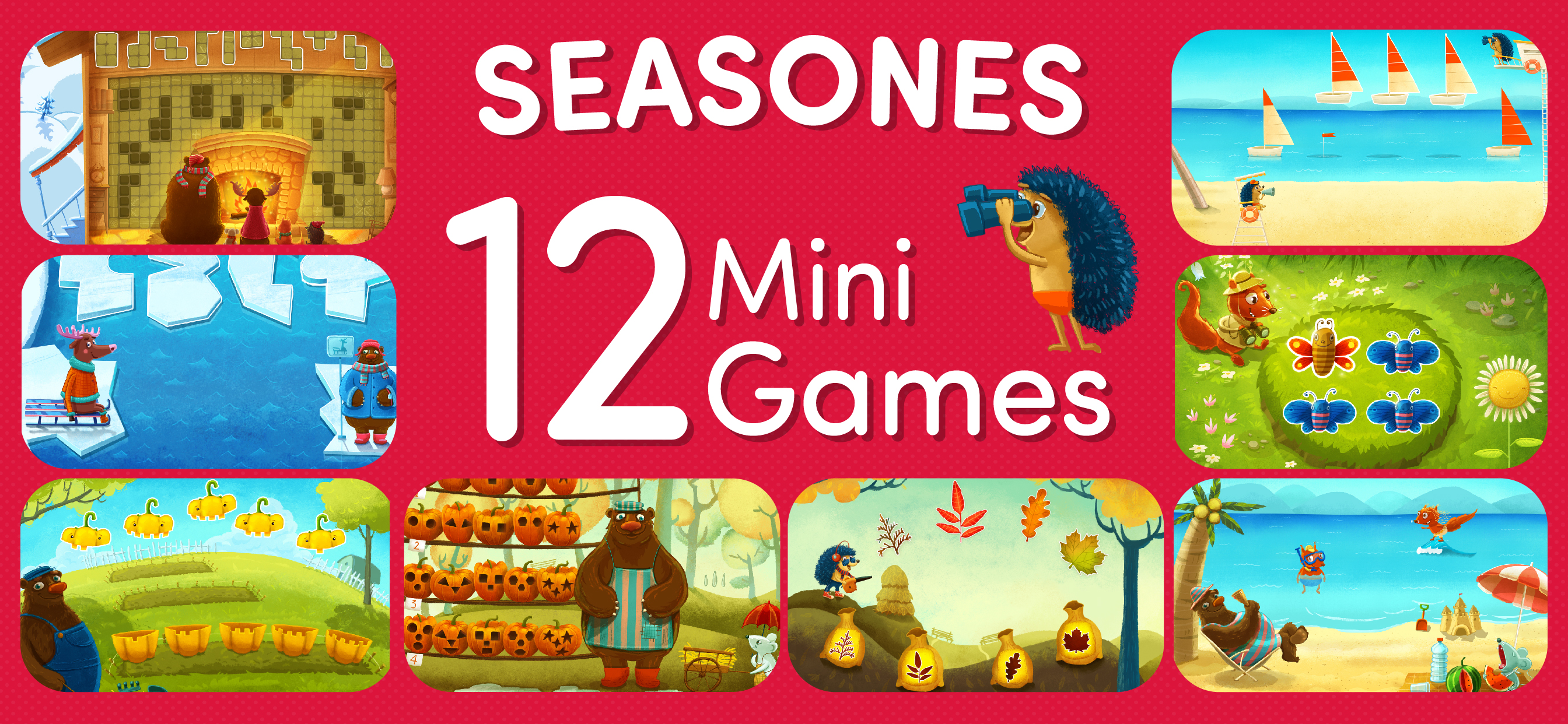 Seasons: Toddler games - Full