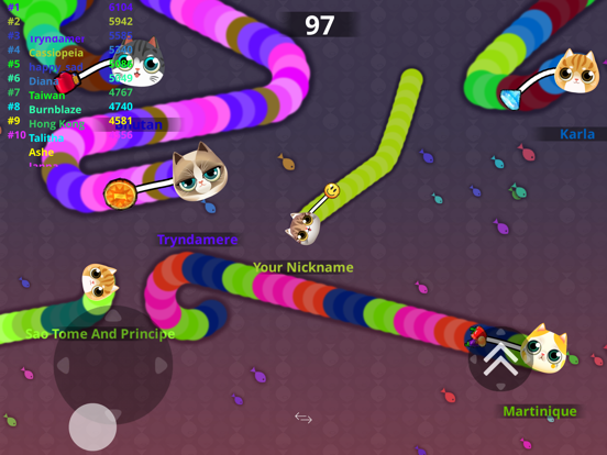 Screenshot #4 pour Kitty.IO - Roller Neko Cats