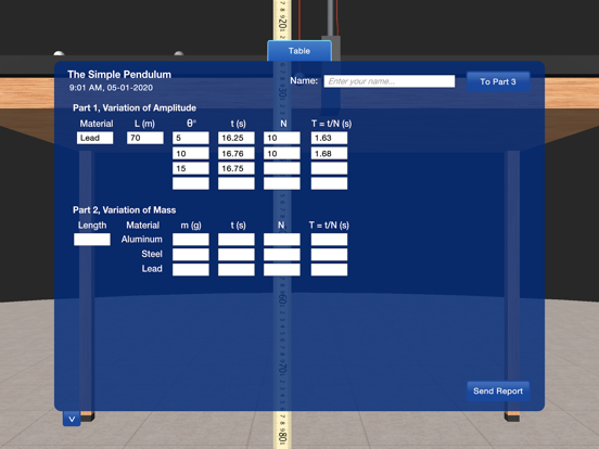 Screenshot #6 pour PP+ Motion of a Pendulum