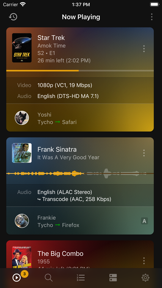 Plex Dash screenshot