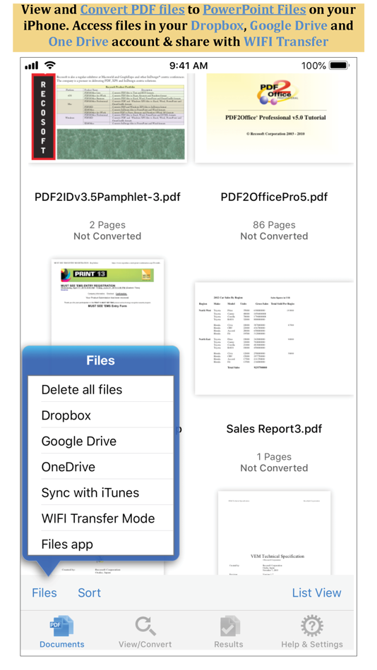 PDF to PowerPoint - PDF2Office - 1.7.5 - (iOS)