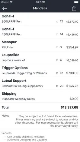 Game screenshot Fertility Drug Calculator: FDC hack