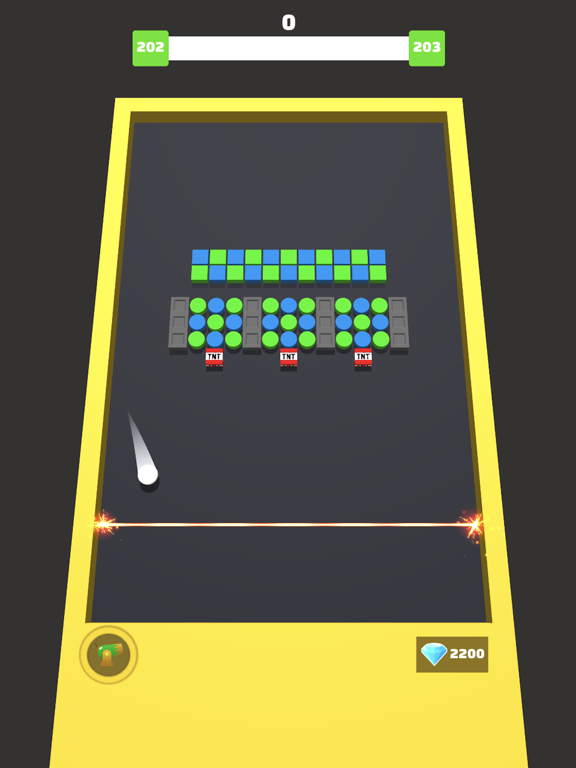 Screenshot #5 pour Pixel Breaker 3D: Color Bricks