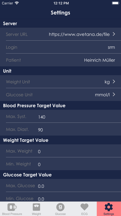 App screenshot