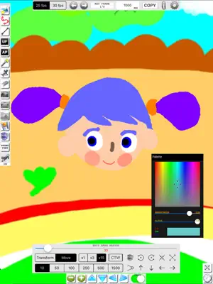 Finger Painting Animator HD screenshot 1