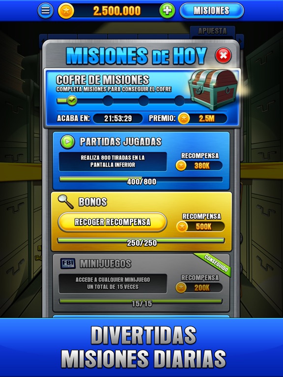 FBI Academy - Tragaperras Bar iPad screenshot