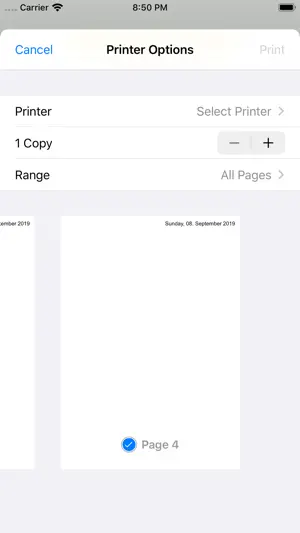 Expense receipts screenshot 4
