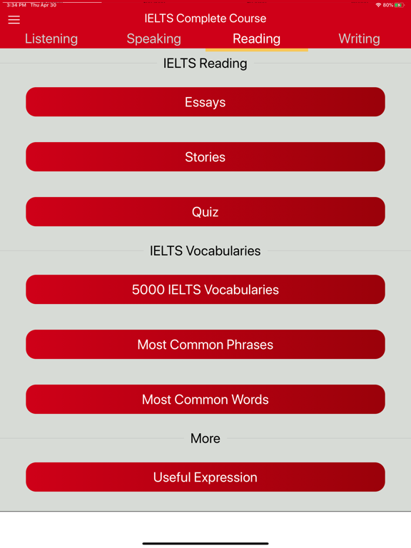 Screenshot #5 pour IELTS Preparation Guide