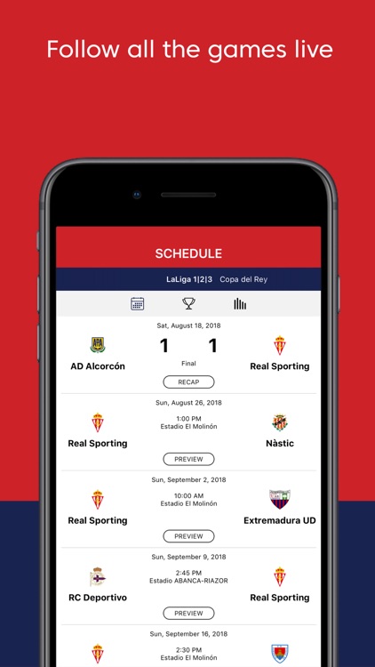 Real Sporting de Gijón App