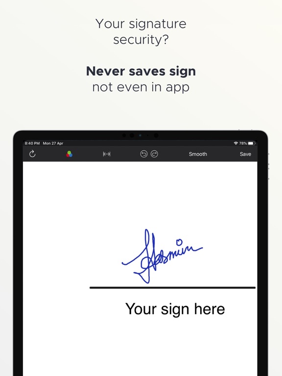 PDF Pencil - E Signature Pro iPad screenshot 6 - Business app